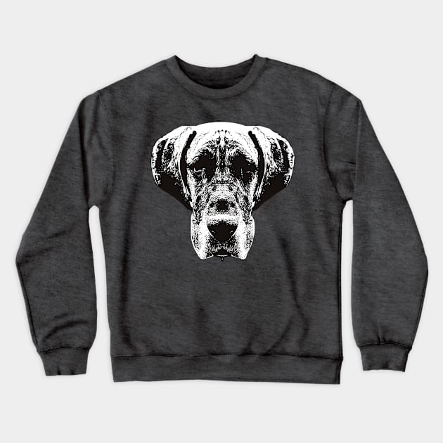 Great Dane - Dane Christmas Gifts Crewneck Sweatshirt by DoggyStyles